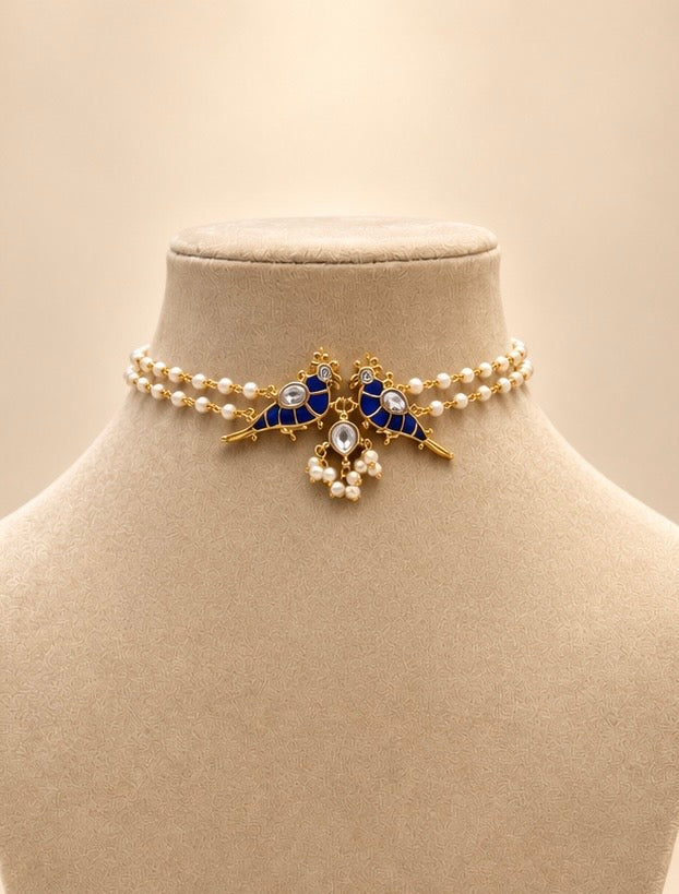 Neela Parrot Choker