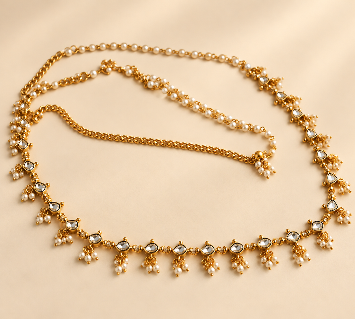 Jadau Waist Chain