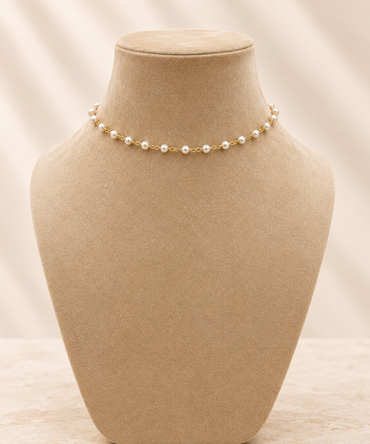 Single Pearl Choker
