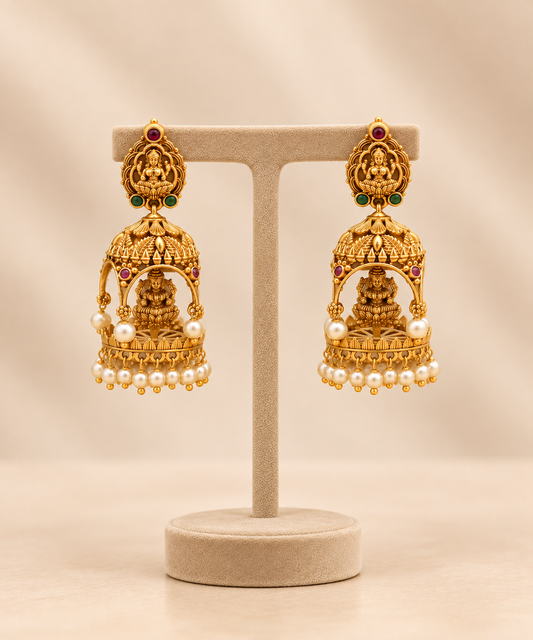 Lakshmi Temple Jhumka
