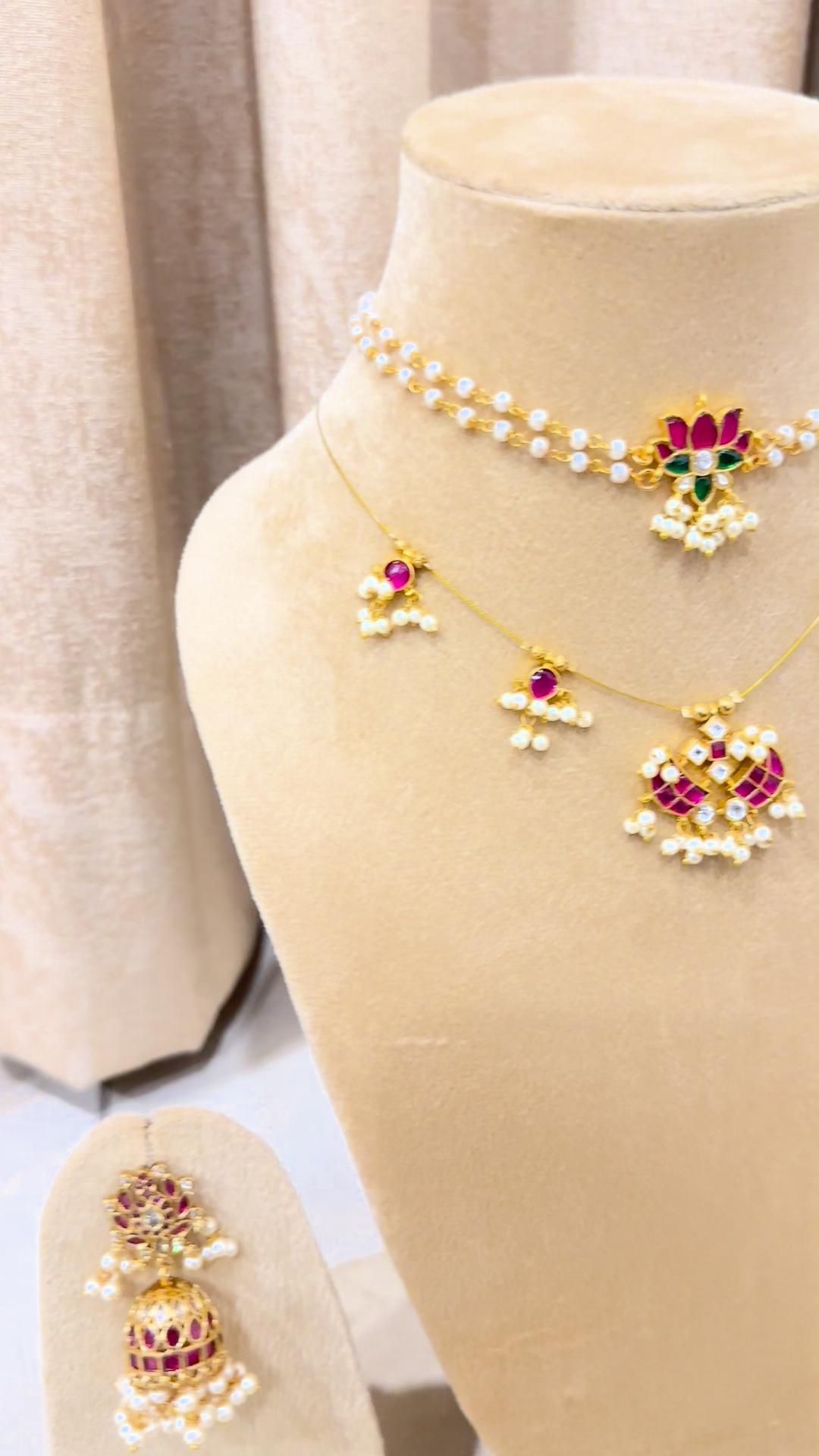 Padma Lotus Ensemble — Pink & Green