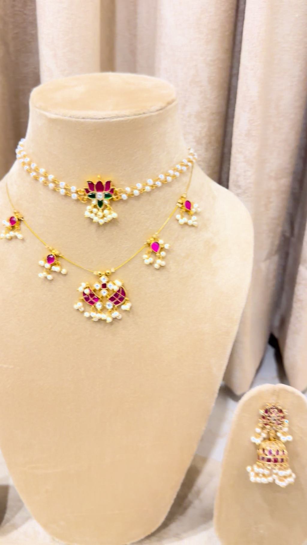 Padma Lotus Ensemble — Pink & Green