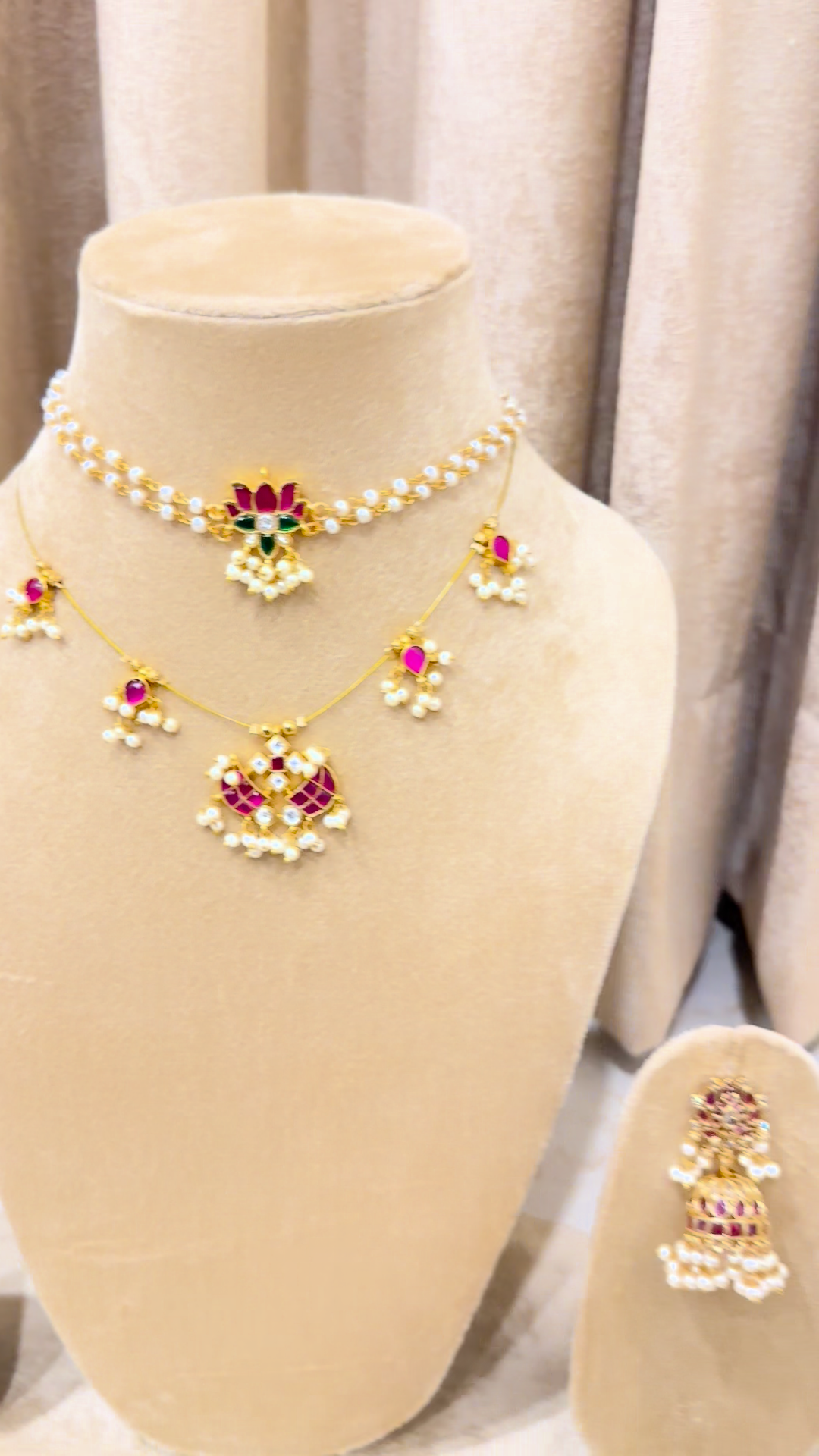 Padma Lotus Ensemble — Pink & Green